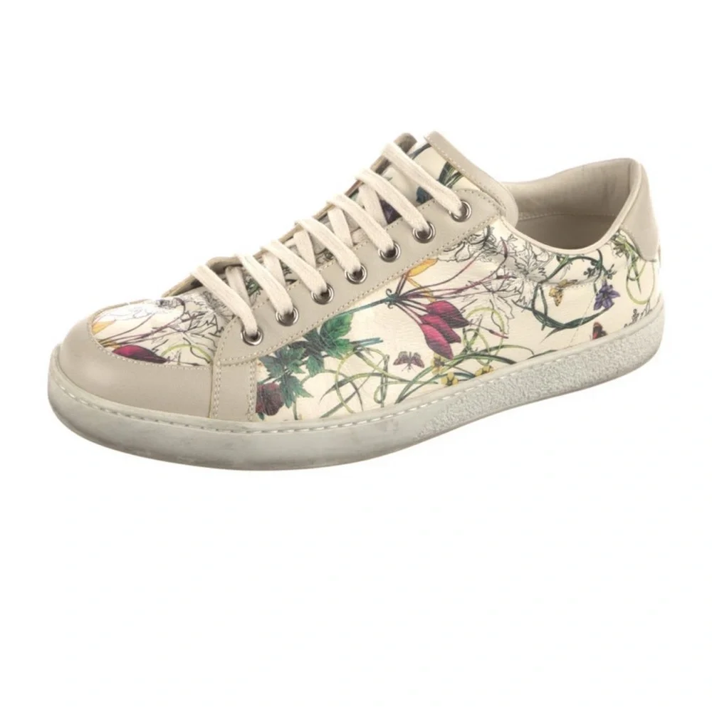 Floral Print Women's Sneakers